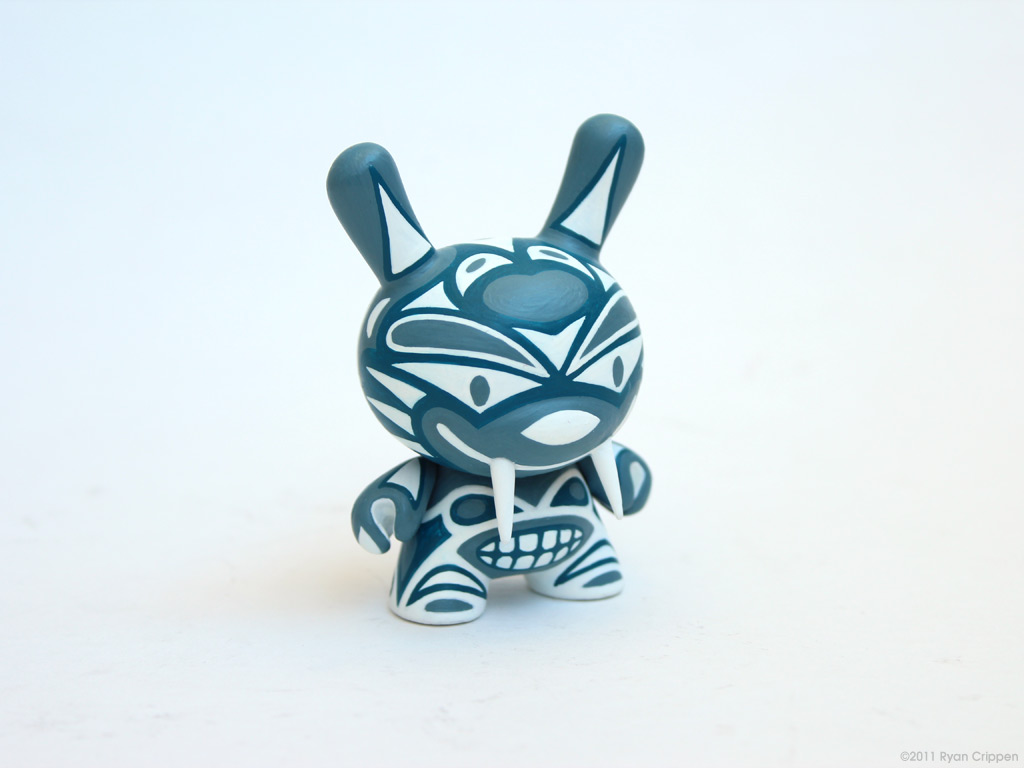 Reactor-88 - Midnight Tiger Totem Dunny Tiger Totem