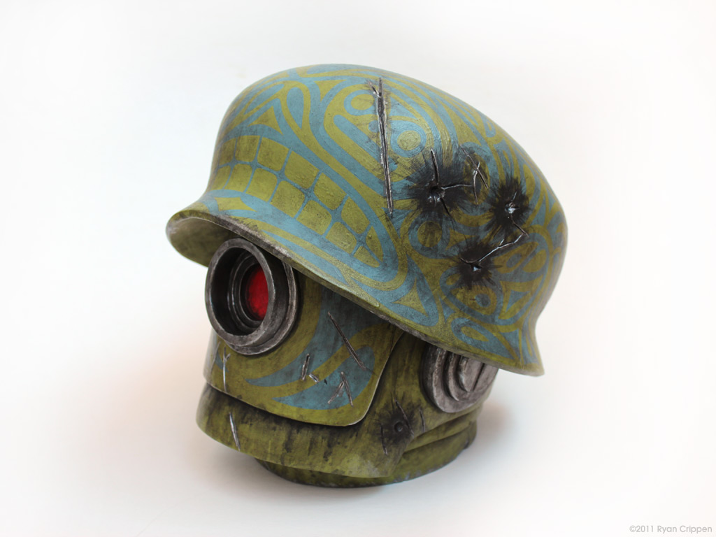 ThreeA x Reactor-88 - Severed Totem Popbot Head Severed Totem Head